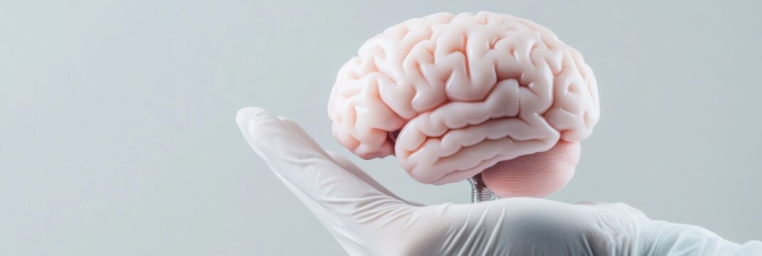 Surgeon holds a shunt for hydrocephalus management during a crucial medical procedure