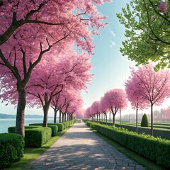 Obraz premium spring in the park