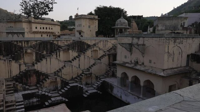 Panna Meena ka Kund stepwell, Rajasthan, Amer, India