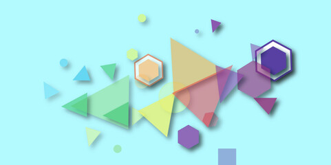 Abstract background with cubes. Modern geometric background. White ceramic brick tile.