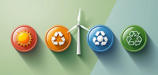 ECOLOGICAL ICON SET