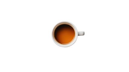 A close-up image of a steaming cup of tea placed on a plain surface, highlighting the rich amber color of the beverage and its inviting aroma.