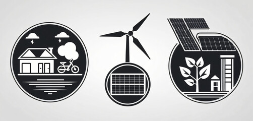 ECOLOGICAL ICON SET 