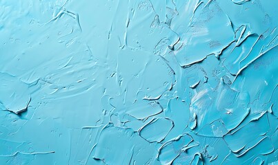 Solid blue backdrop creating an ideal area for copy space