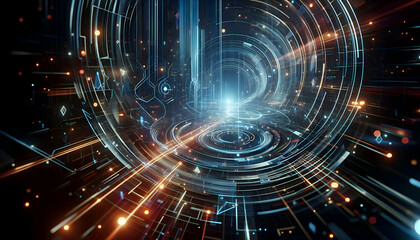Obraz premium abstract fractal background
