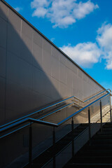 Fototapeta premium Underground passage on a sunny day.