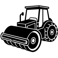 tractor isolated on white background