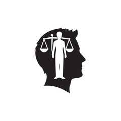 Human Rights silhouette icon vector symbol design art illustration