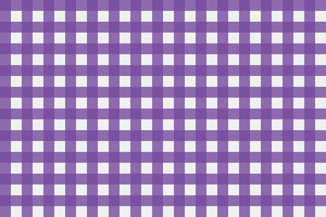 Purple And White Diagonal Gingham Seamless Picnic Tablecloth Seamless Pattern