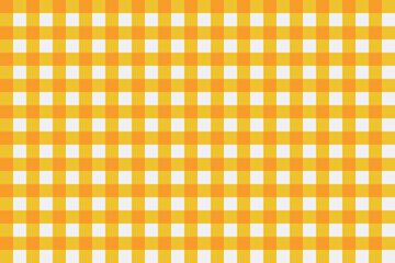 Yellow And White Diagonal Gingham Seamless Picnic Tablecloth Seamless Pattern