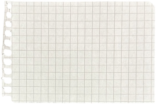 Ripped torn paper piece isolated on transparent background