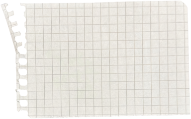 Ripped torn paper piece isolated on transparent background