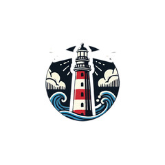Lighthouse icon vector design symbol illustration