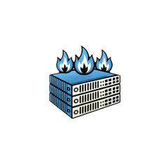 Firewall icon vector design symbol illustration