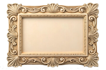 frame on white