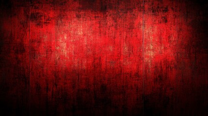 Obraz premium Dark Red Grunge Wood Texture Background Distressed Wooden Panel Surface