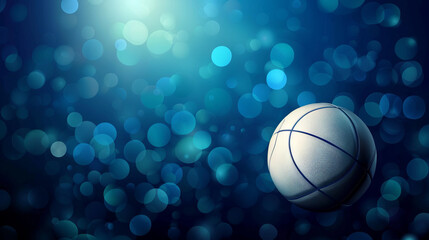 Obraz premium vector cinematic background volleyball theme