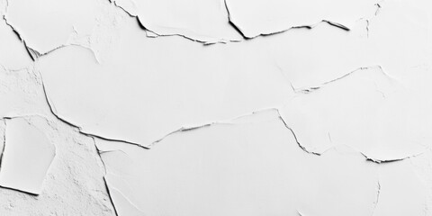 Obraz premium Cracked White Wall Surface Texture is perfect for use in various Design and Art Projects