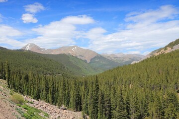 Sawatch Range with Mt Aetna and Taylor Mountain