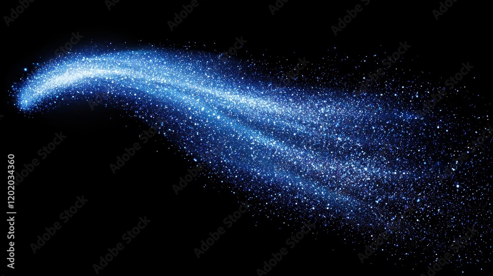 Poster conceptual background featuring a digital technology wave. envision a stunning motion of waving dots