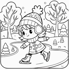 kids coloring page KDP