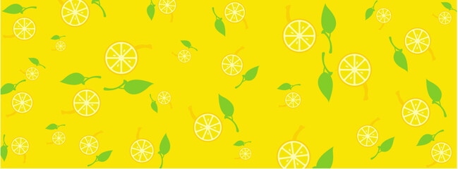 Watercolor Lemon and Leaves Seamless Pattern with Pastel Tones
