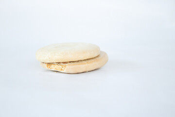 Artisanal Alfajor  A traditional sandwich cookie filled with creamy dulce de leche