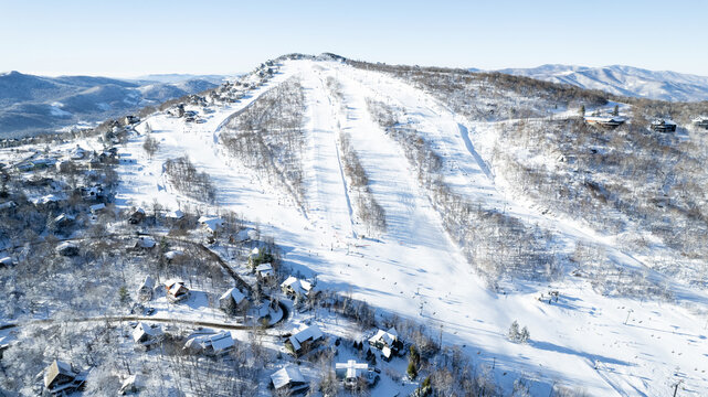 Snow Covered Mountains (NC)