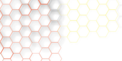 Abstract multicolor hexagon geometric honeycomb texture background. creative  decorative element fabric.