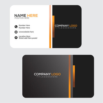 Modern Visiting Card Design, Creative Business Card Design