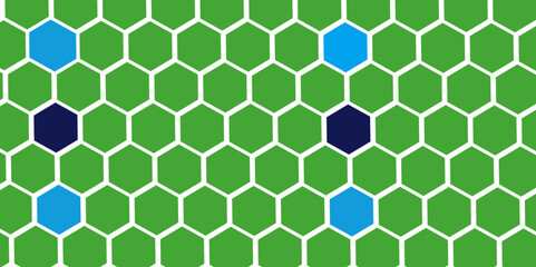 Abstract multicolor hexagon geometric honeycomb texture background. creative  decorative element fabric.