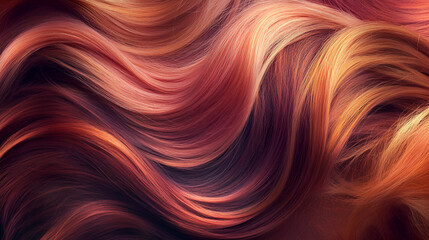 Hair color style background for advertisement 