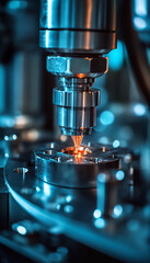 Precision calibration of medical device with laser technology