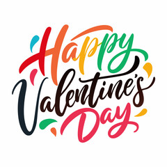 Happy Valentine's Day Vector Illustration