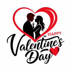 Happy Valentine's Day Vector Illustration