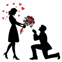 Happy Valentine's Day Vector Illustration