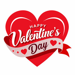 Happy Valentine's Day Vector Illustration