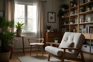 Senior gentleman suffering from pain in bedroom.
