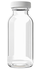 Medicine bottle Design Isolated on Transparent Background, Generative AI