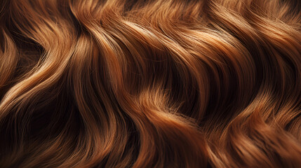 Naklejka premium Brown hair texture