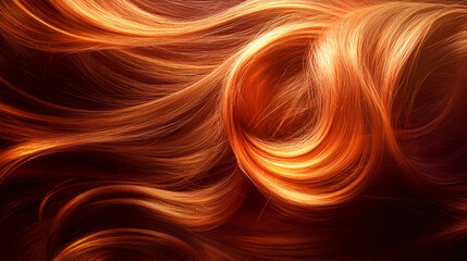 Hair color style background for advertisement 