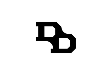 monogram initial DD icon logo design vector ideas. creative bold letter D symbol logo vector design template with modern, clean and silhouette styles isolated on white background