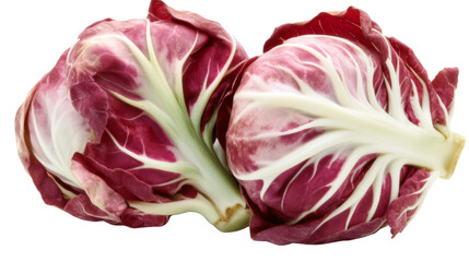 Radicchio, isolated on transparent background