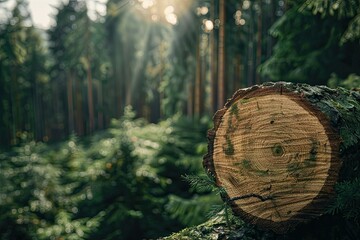 Vibrant Color Picture of Sustainable Wood Products Company Promoting Transparency