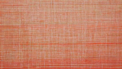 textured orange crosshatch pattern on fabric-like material, rustic linear design with a woven effect for graphic design or background use

