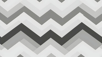 Obraz premium Simple chevron pattern in alternating shades of gray forming a clean minimalistic design with sharp details