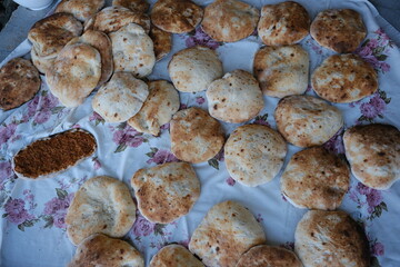 Oven bread anatolia, Turkey