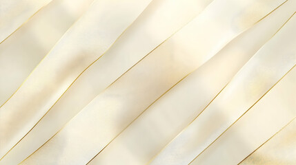Obraz premium Subtle diagonal patterns in light gold over a soft ivory gradient, forming a clean and modern minimalist aesthetic