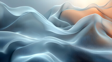 Fototapeta premium Dynamic digital business waves