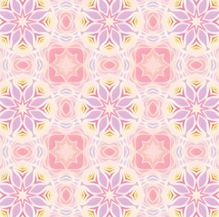 seamless pattern with flowers